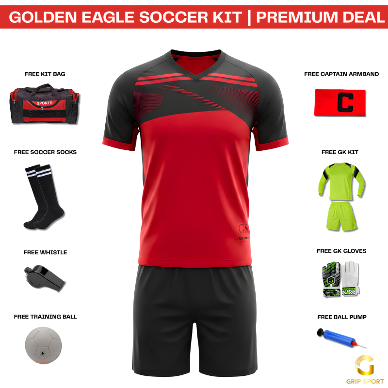 Golden Eagle Soccer Kit | Premium Combo