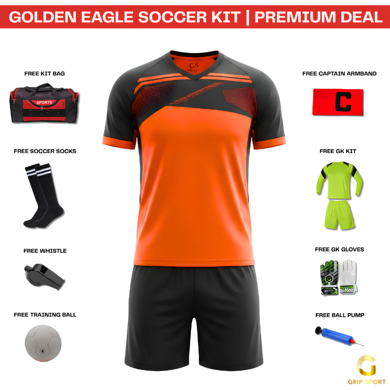 Golden Eagle Soccer Kit | Premium Combo