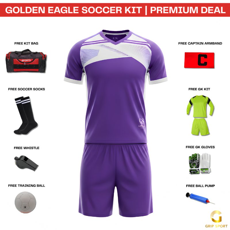 Golden Eagle Soccer Kit | Premium Combo