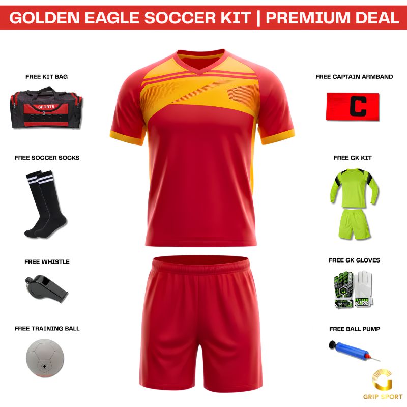 Golden Eagle Soccer Kit | Premium Combo