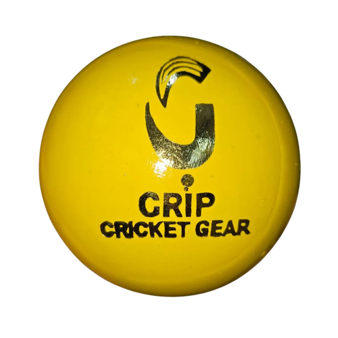 Grip Star Indoor Cricket Ball | Yellow