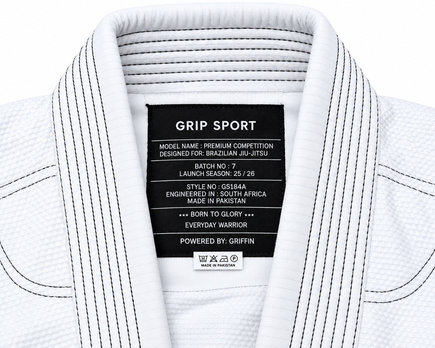 Grip Premium Brazilian Jiu-Jitsu (BJJ) Gi Uniform