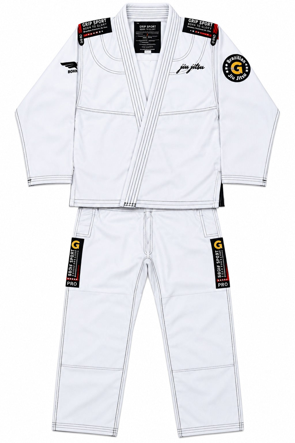 Grip Premium Brazilian Jiu-Jitsu (BJJ) Gi Uniform