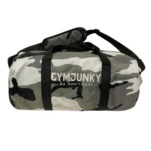 Gym Junky Camouflage Duffle Bag