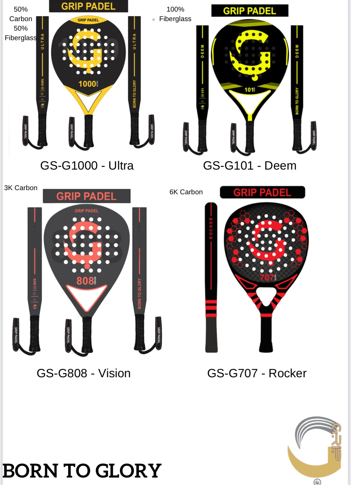Grip Paddle Racket