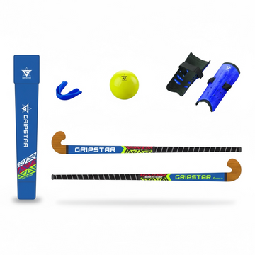 Grip Star Wooden Hockey Combo Set