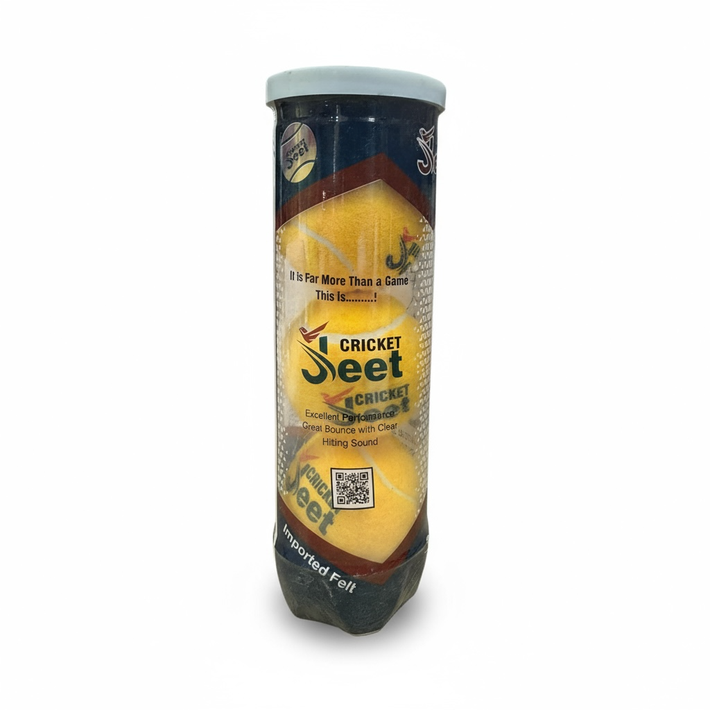 Tenth Sports Premium Heavy Tennis Balls (3-Ball Pack) | Ideal for Tape Ball Cricket