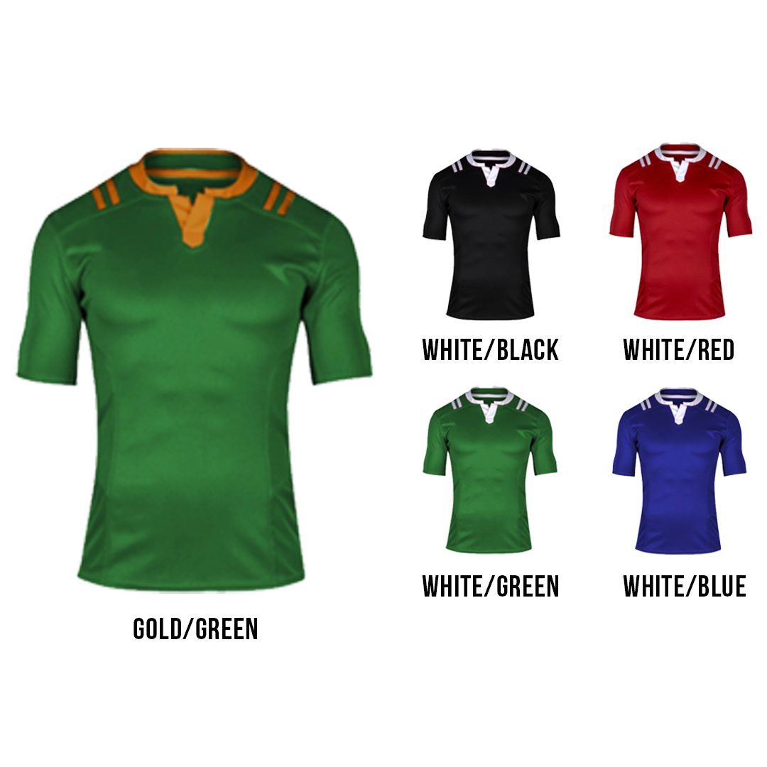 Rugby Players Kits | Standard | 4 Colors | Set of 22